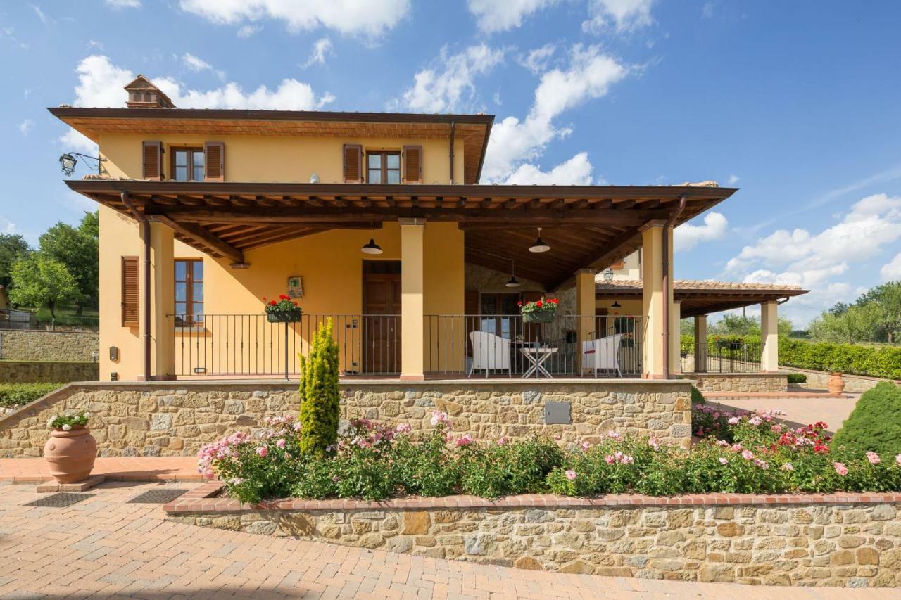 Poggio Pellicciaia Villa Arezzo Kültér fotó